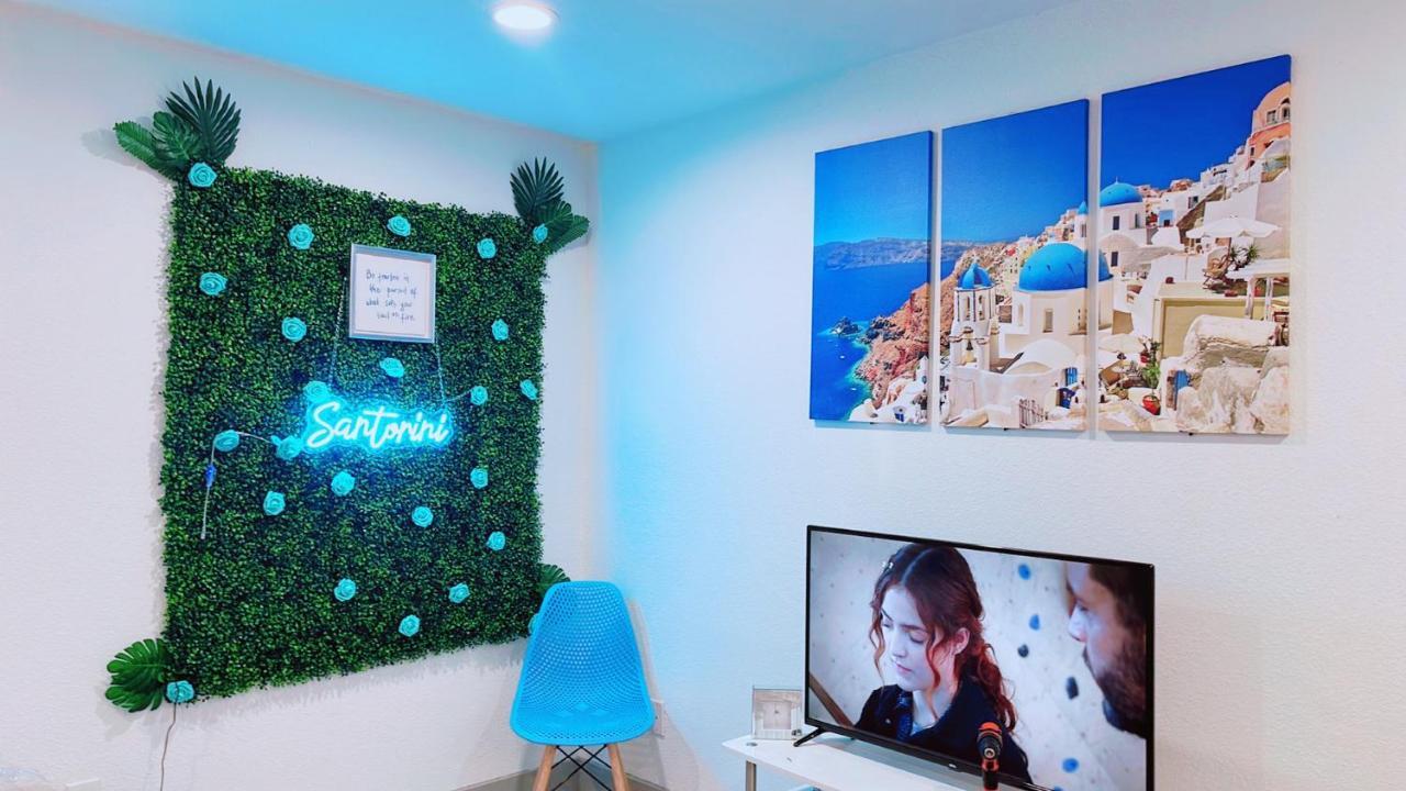 Modern Santorini Suite Houston Nrg Tmc Luxurious Walkable Ngoại thất bức ảnh