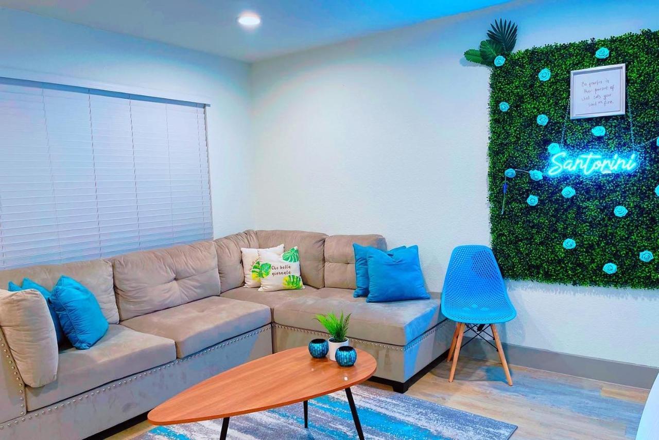 Modern Santorini Suite Houston Nrg Tmc Luxurious Walkable Ngoại thất bức ảnh